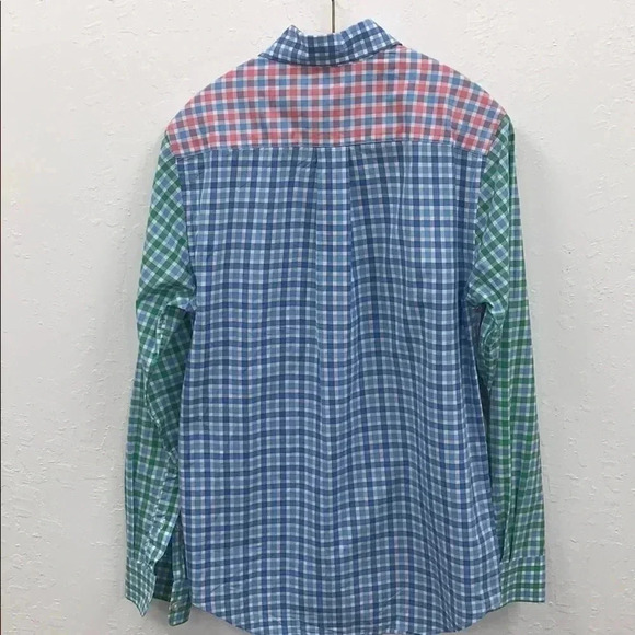 Vineyard Vines MULTI-COLORED Slim Fit Tucker Button-Down Shirt Size XS - Picture 3 of 4